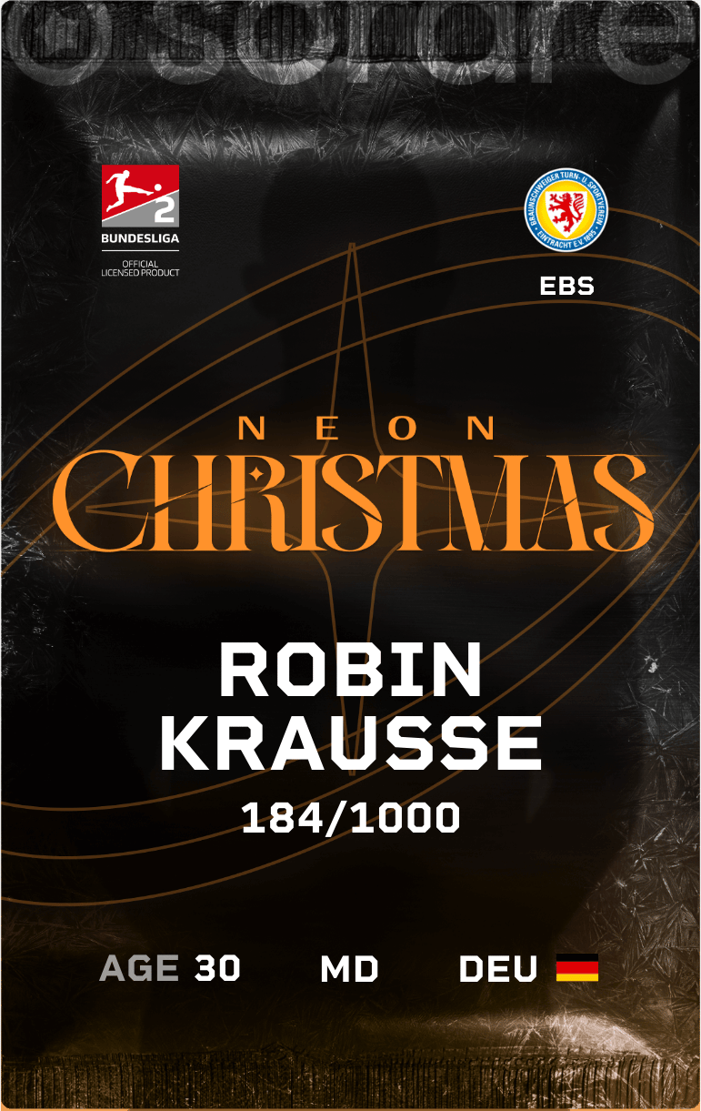 Robin Krauße 2024-25 • Limited 184/1000