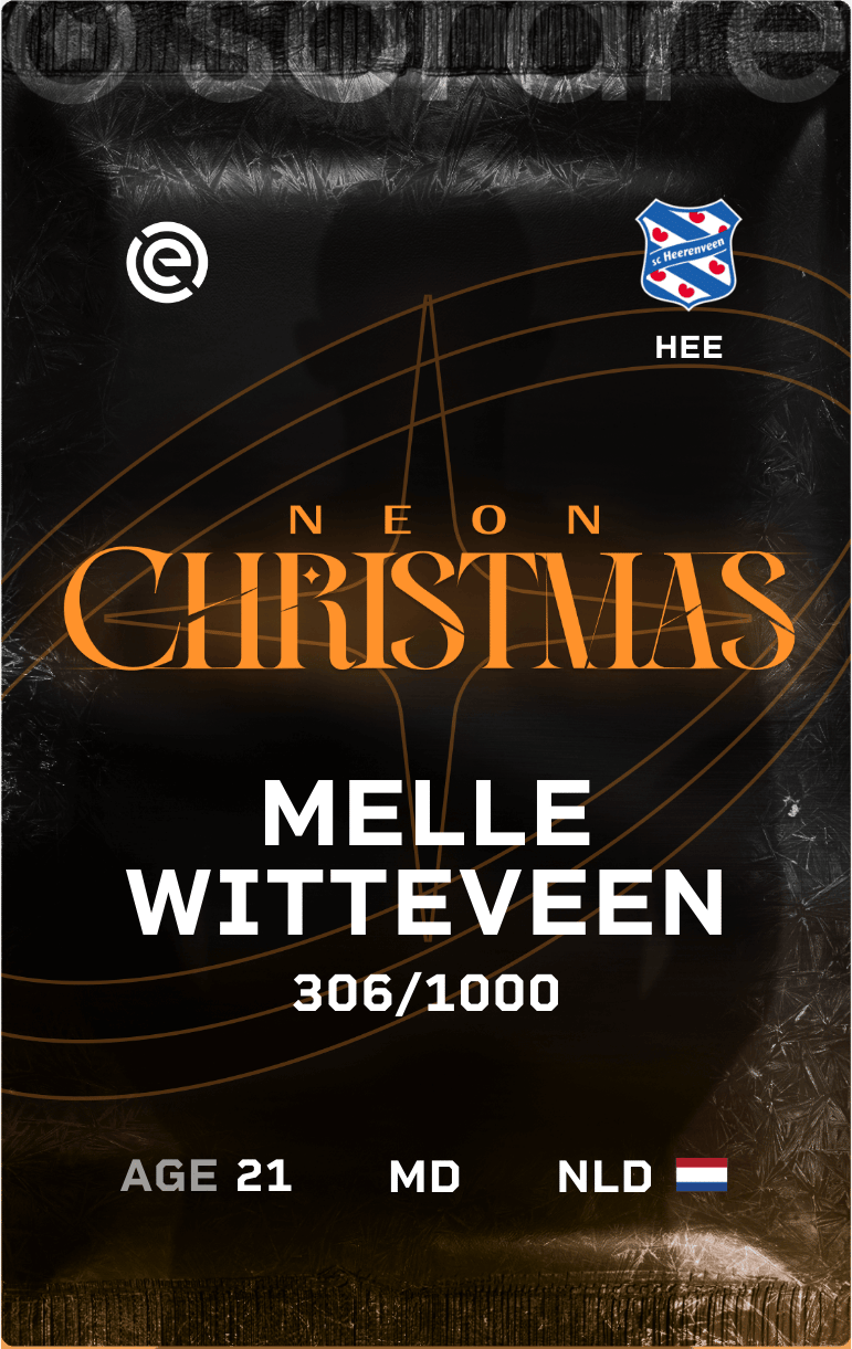 Melle Witteveen 2024-25 • Limited 306/1000