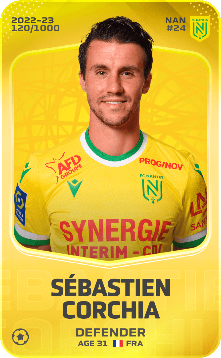 Sébastien Corchia 2022-23 • Limited 120/1000