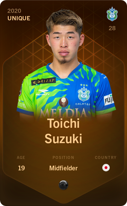 Sorare - Sorare Official - Toichi Suzuki 2020-21 • Unique - NFT # 51621751215645983897596569309112837778782732849835733082148504906756983728841