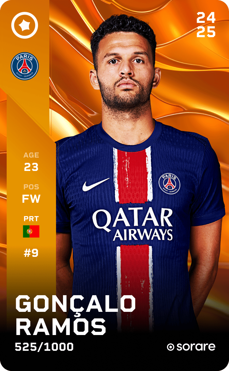 Gonçalo Ramos 2024-25 • Limited 525/1000