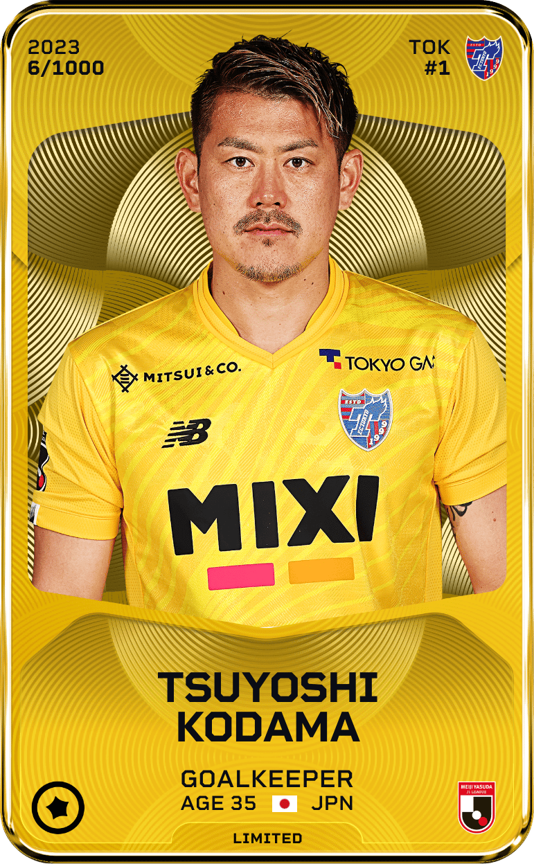 Tsuyoshi Kodama 2023-24 • Limited 6/1000