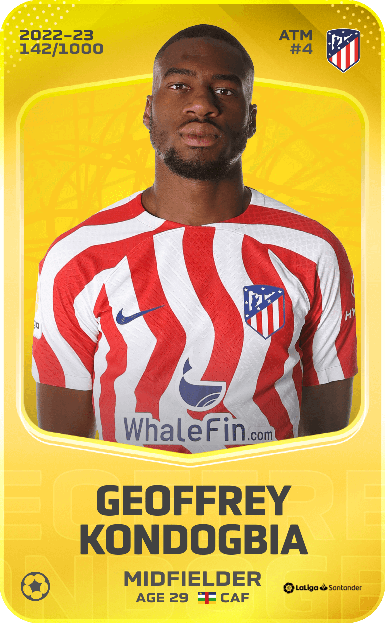 Geoffrey Kondogbia 2022-23 • Limited 142/1000
