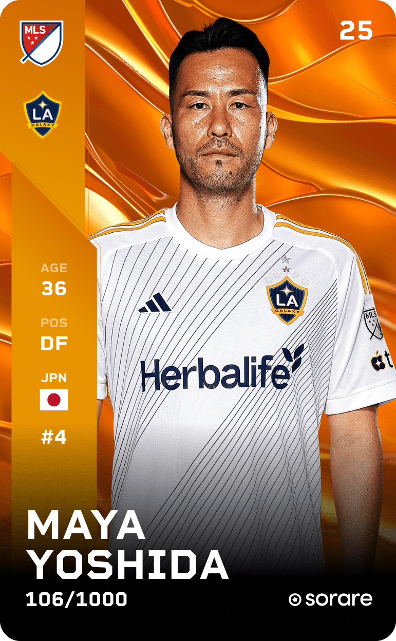 Maya Yoshida 2025-26 • Limited 106/1000