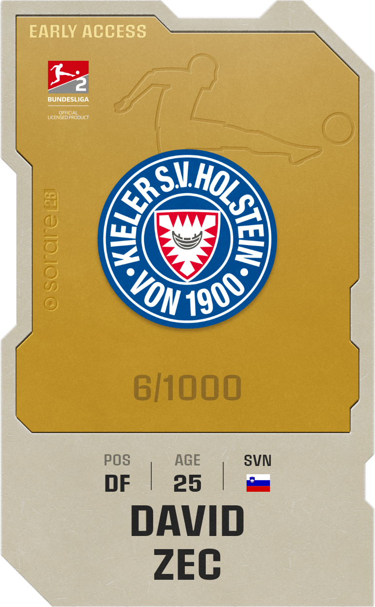David Zec 2025-26 • Limited 6/1000