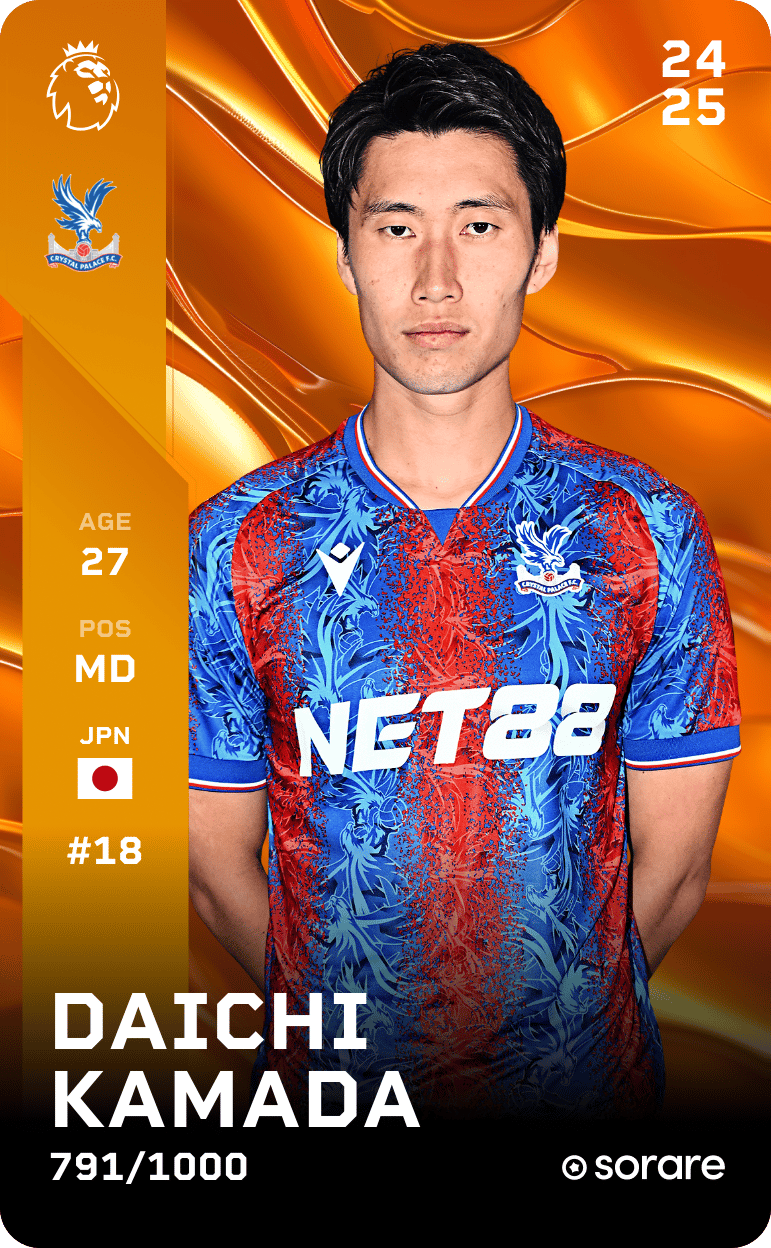 Daichi Kamada 2024-25 • Limited 791/1000
