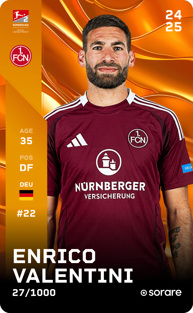 Enrico Valentini 2024-25 • Limited 27/1000