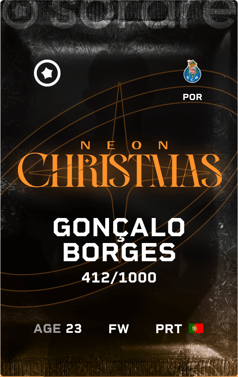 Gonçalo Borges 2024-25 • Limited 412/1000