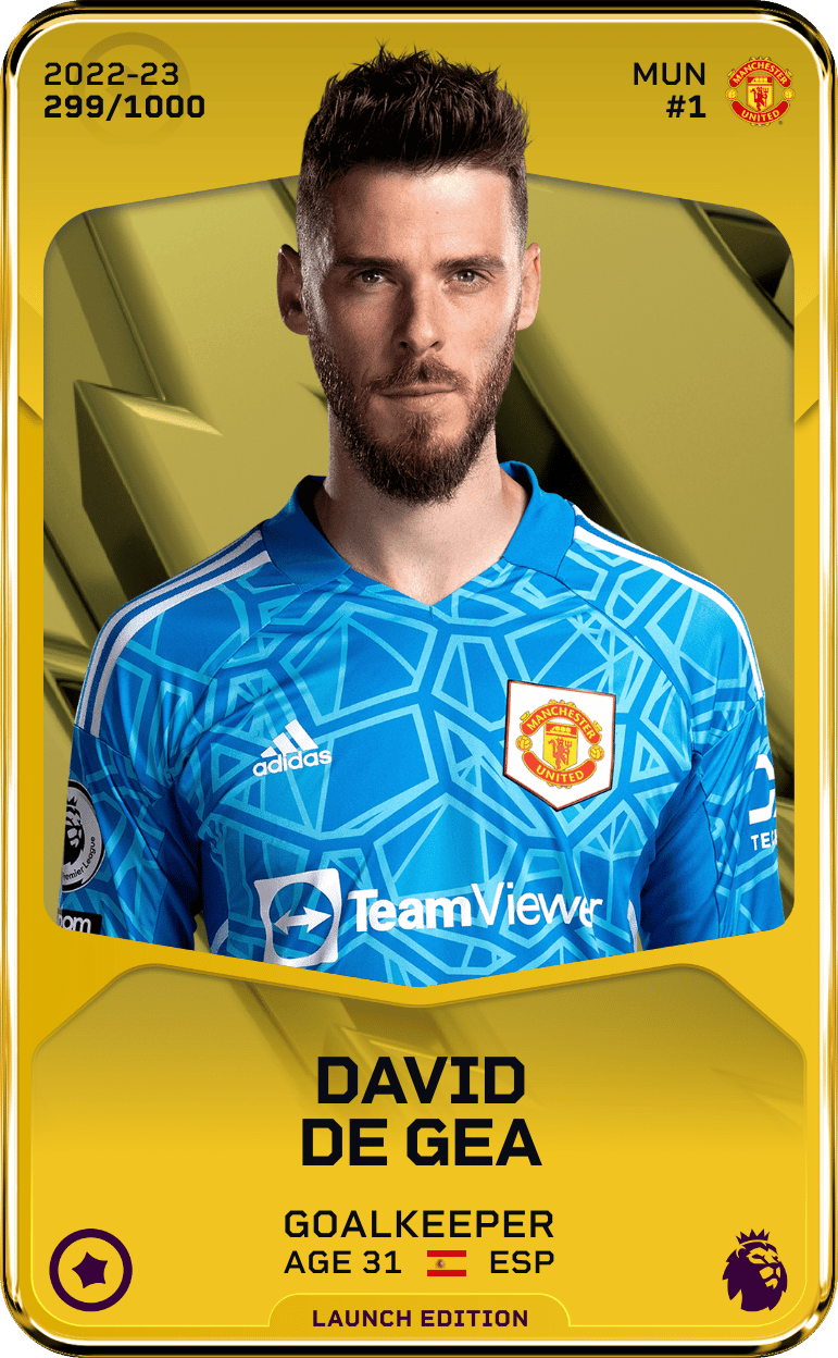 David de Gea 2022-23 • Limited 299/1000