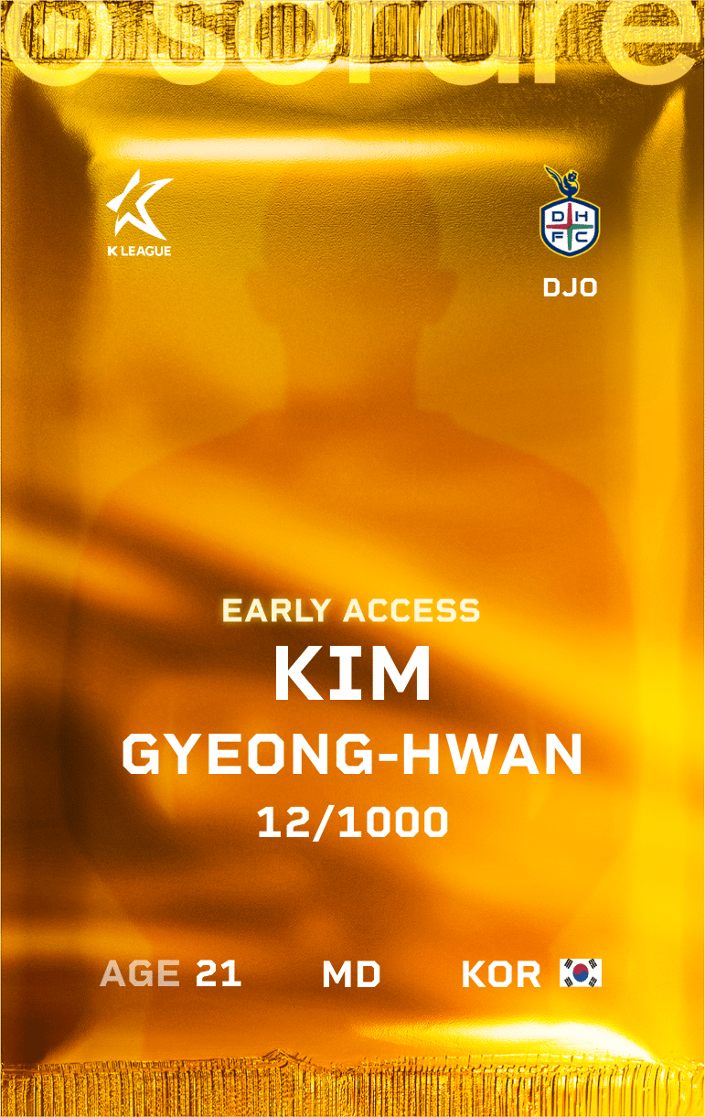 Kim Gyeong-Hwan 2025-26 • Limited 12/1000