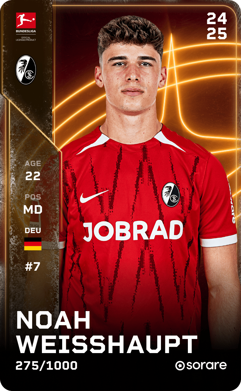 Noah Weißhaupt 2024-25 • Limited 275/1000