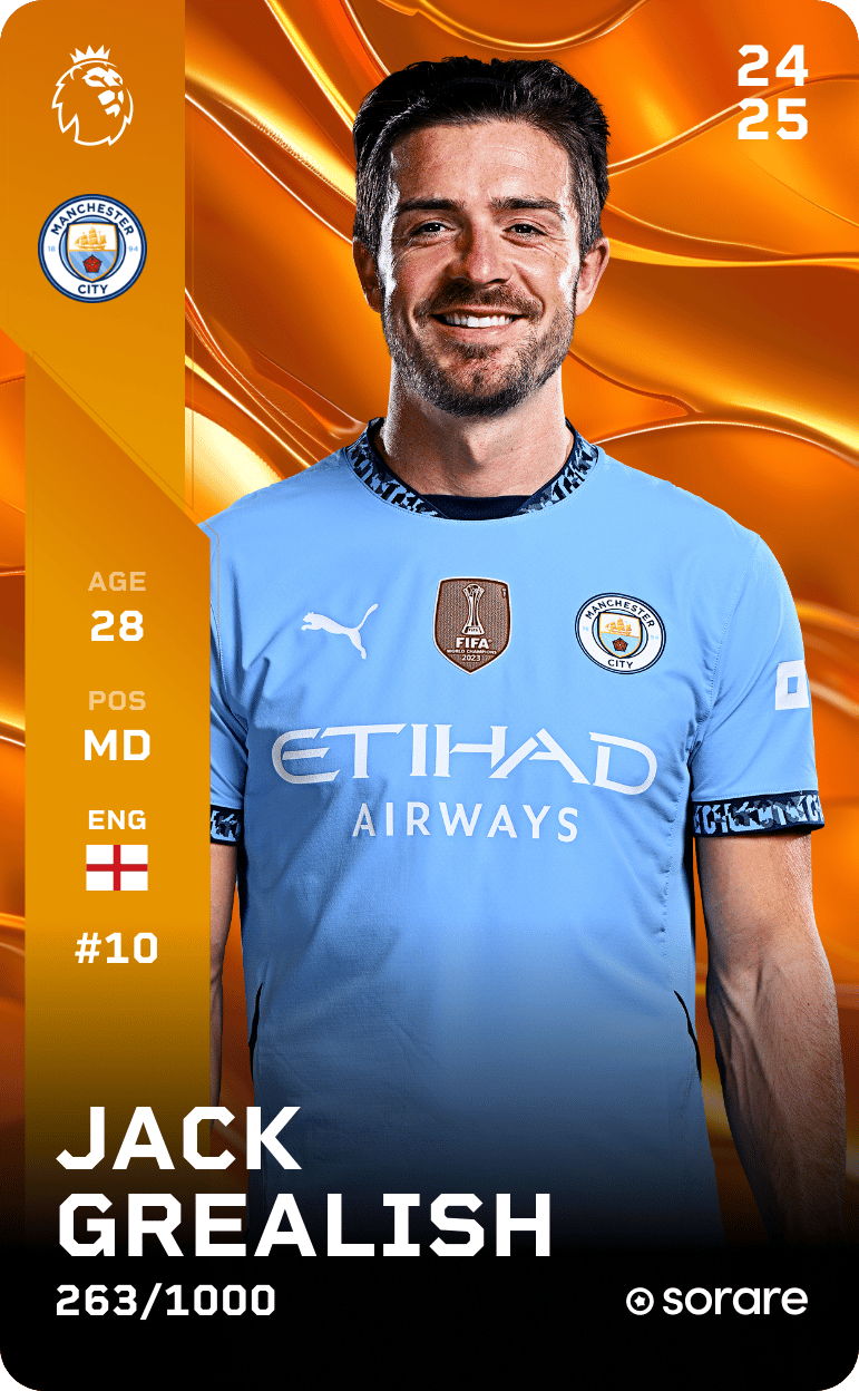 Jack Grealish 2024-25 • Limited 263/1000