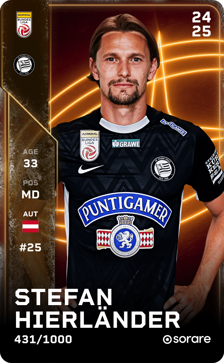 Stefan Hierländer 2024-25 • Limited 431/1000