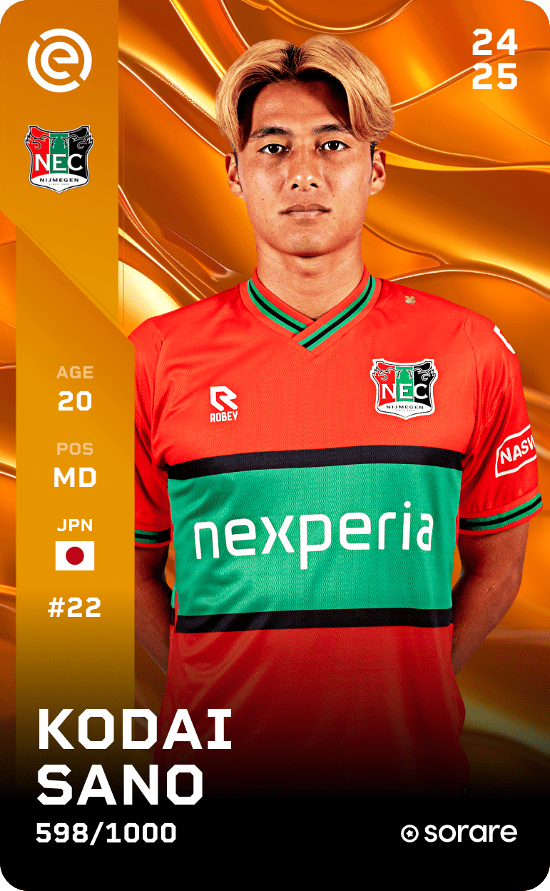 Kodai Sano 2024-25 • Limited 598/1000