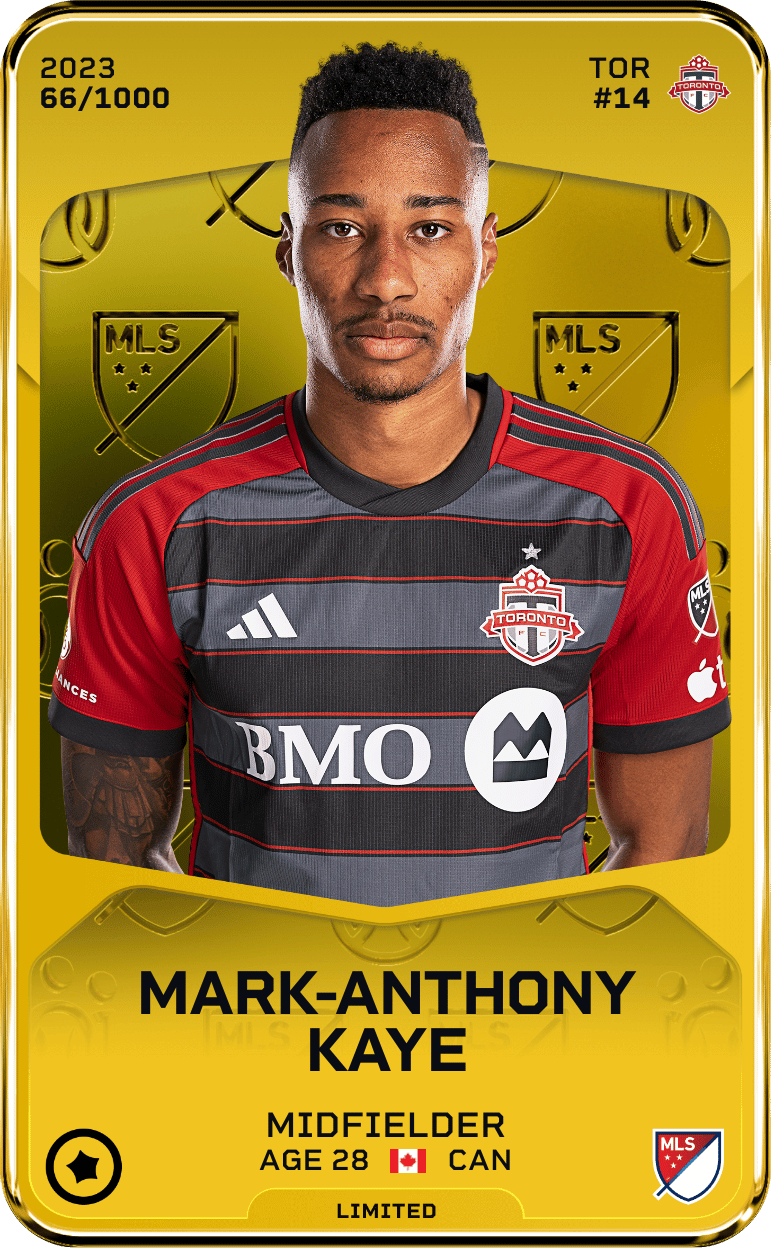 Mark-Anthony Kaye 2023-24 • Limited 66/1000