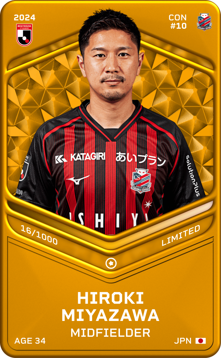 Hiroki Miyazawa 2024-25 • Limited 16/1000