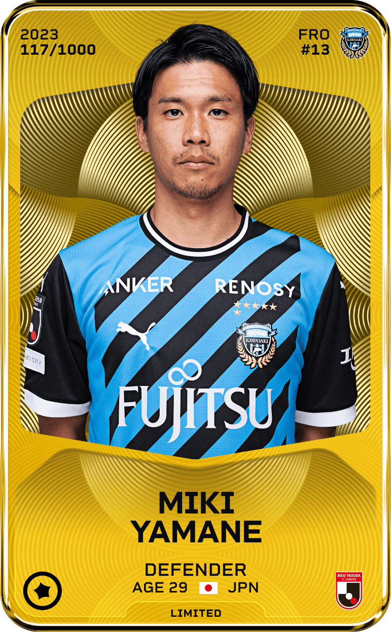 Miki Yamane 2023-24 • Limited 117/1000