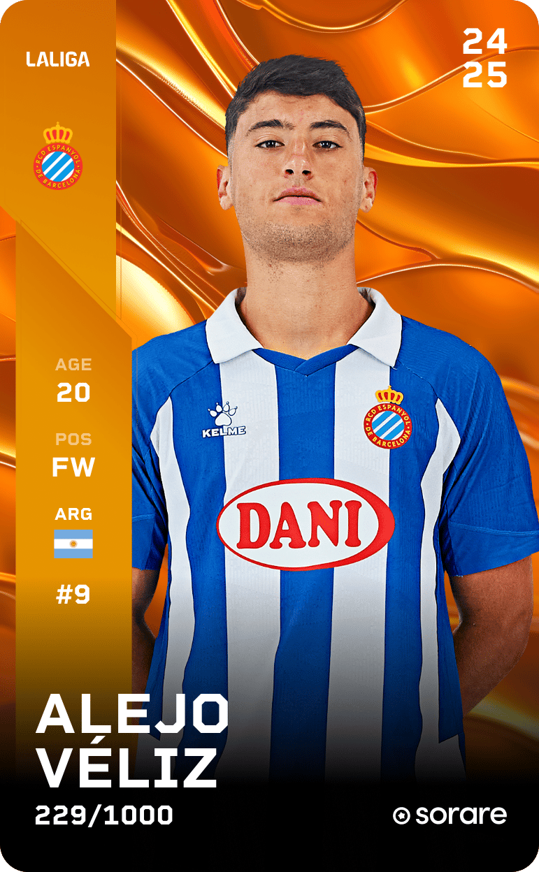 Alejo Véliz 2024-25 • Limited 229/1000