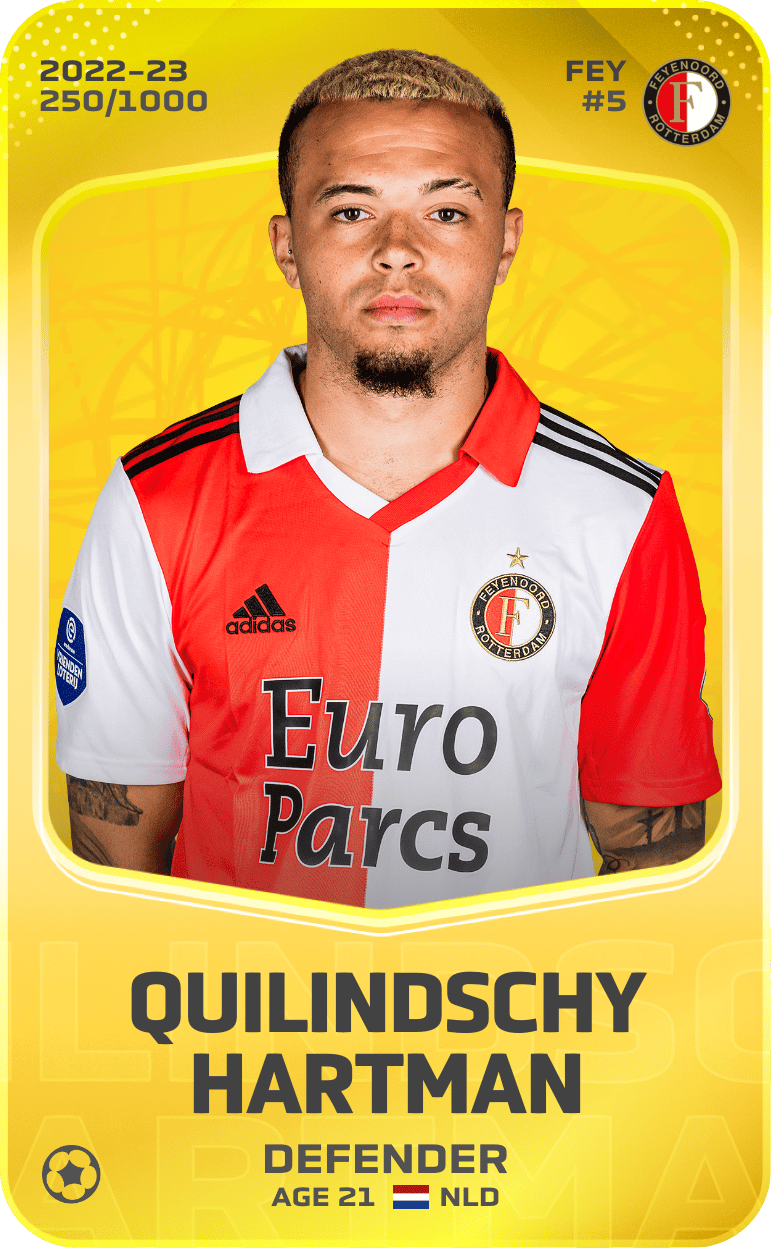 Quilindschy Hartman 2022-23 • Limited 250/1000