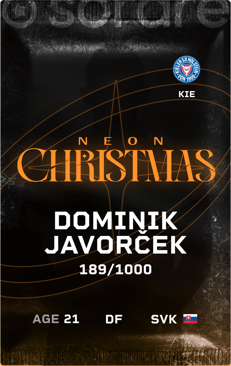 Dominik Javorček 2024-25 • Limited 189/1000
