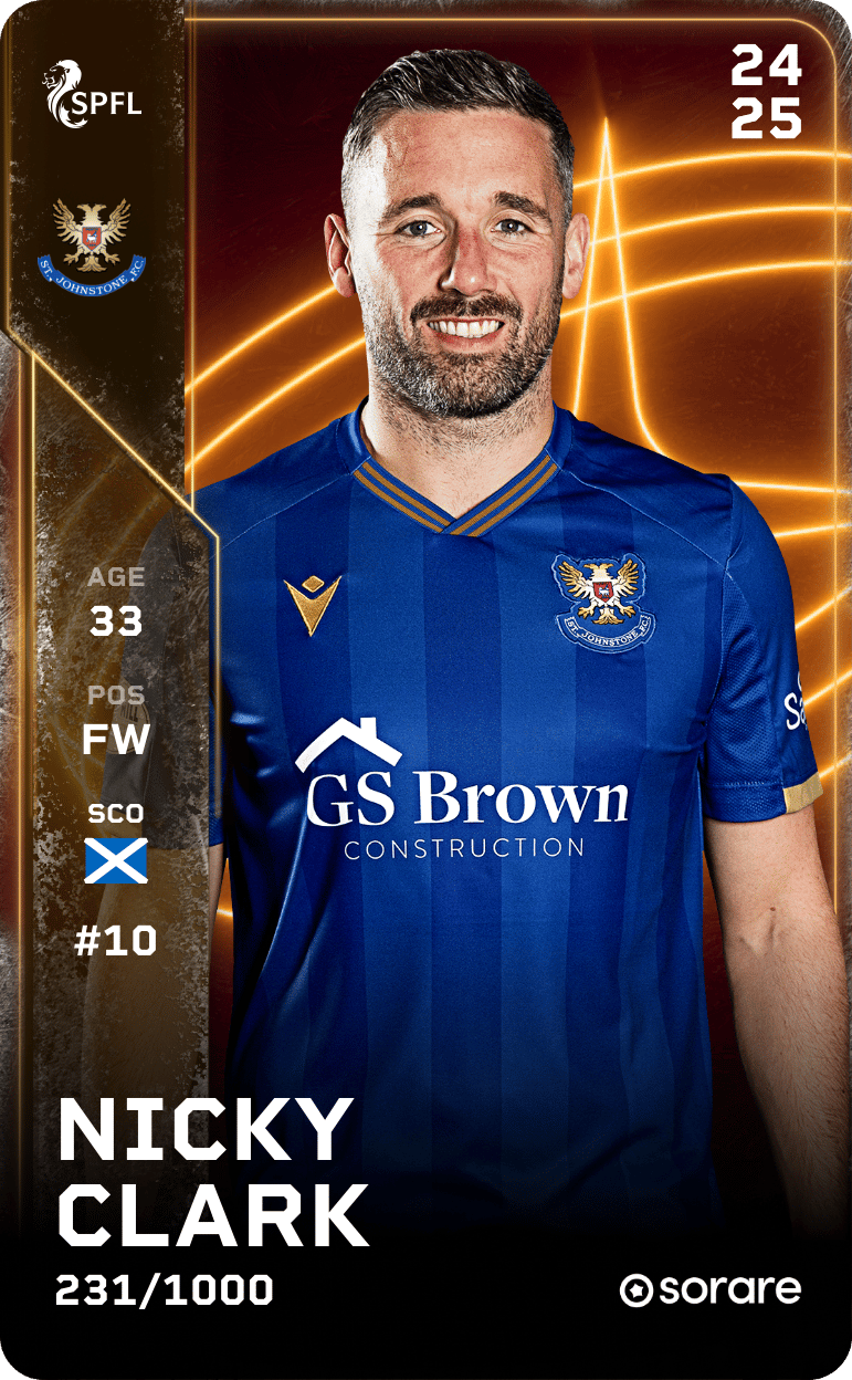 Nicky Clark 2024-25 • Limited 231/1000