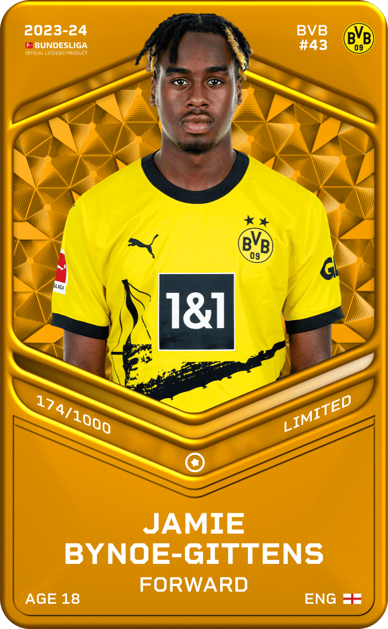 Jamie Bynoe-Gittens 2023-24 • Limited 174/1000