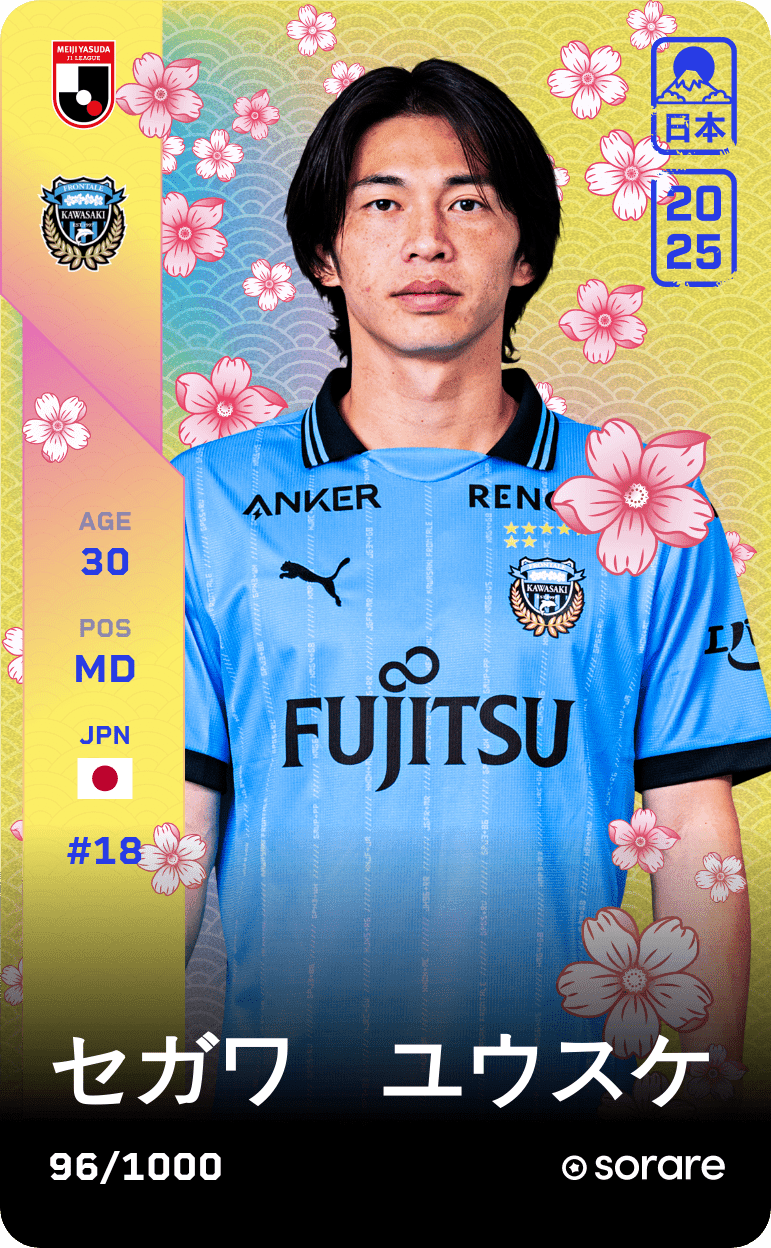 Yusuke Segawa 2025-26 • Limited 96/1000