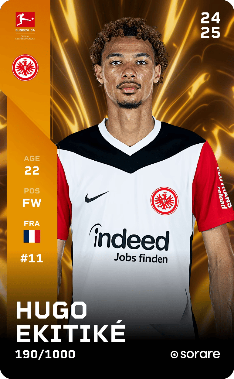 Hugo Ekitike 2024-25 • Limited 190/1000