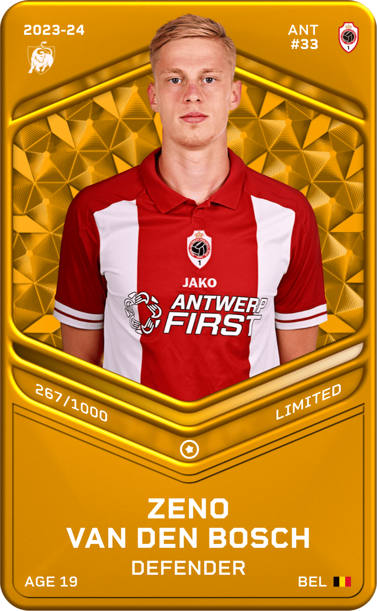Zeno Van Den Bosch 2023-24 • Limited 267/1000