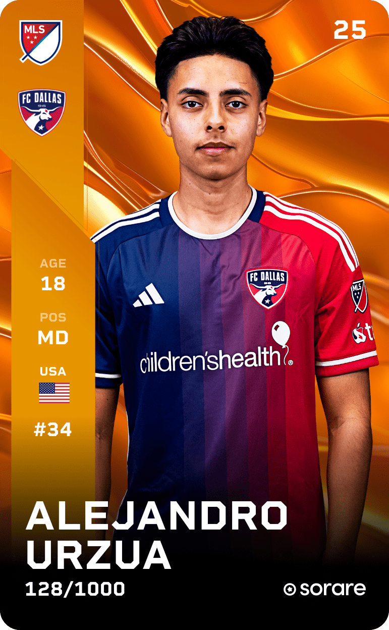 Alejandro Urzua 2025-26 • Limited 128/1000