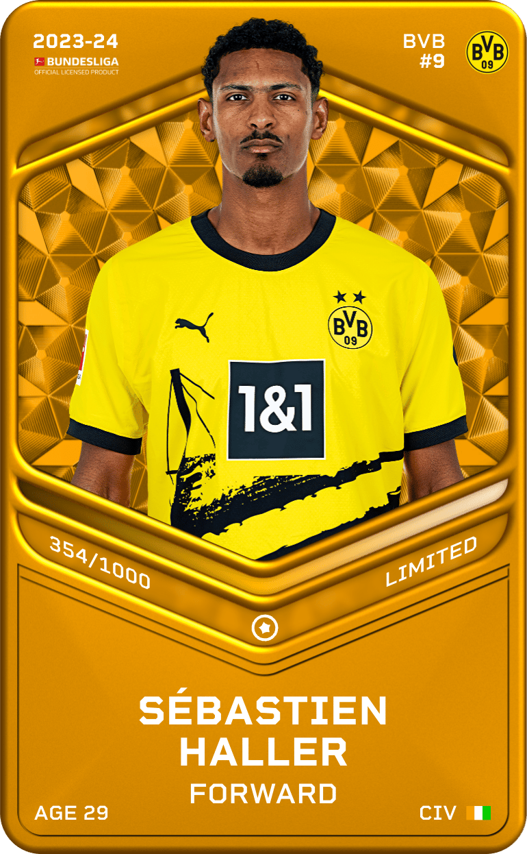 Sébastien Haller 2023-24 • Limited 354/1000