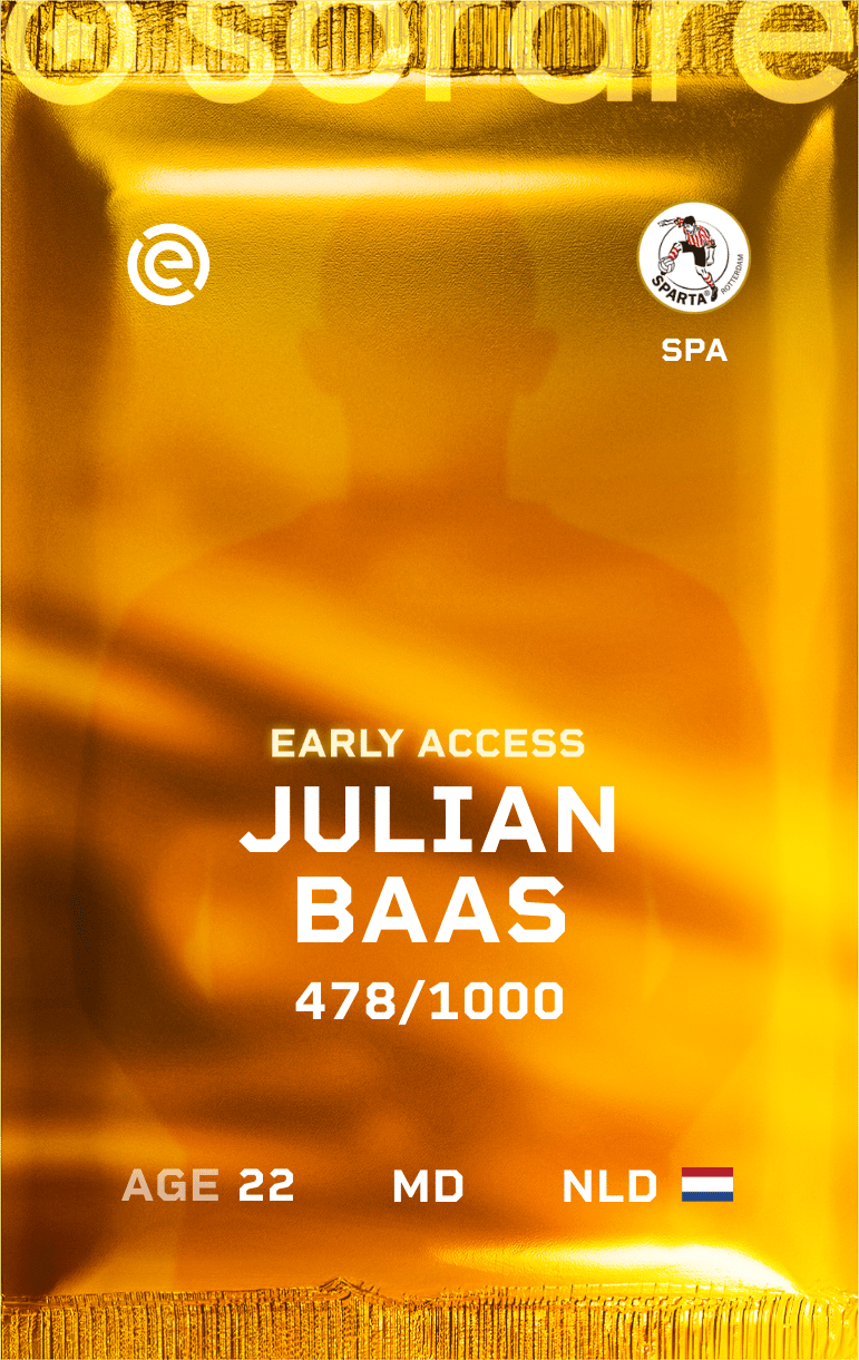 Julian Baas 2024-25 • Limited 478/1000