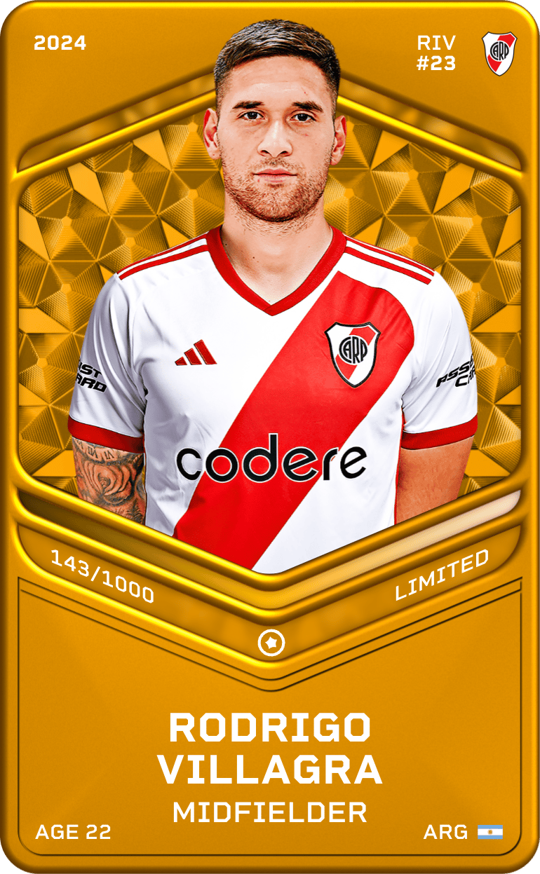 Rodrigo Villagra 2024-25 • Limited 143/1000