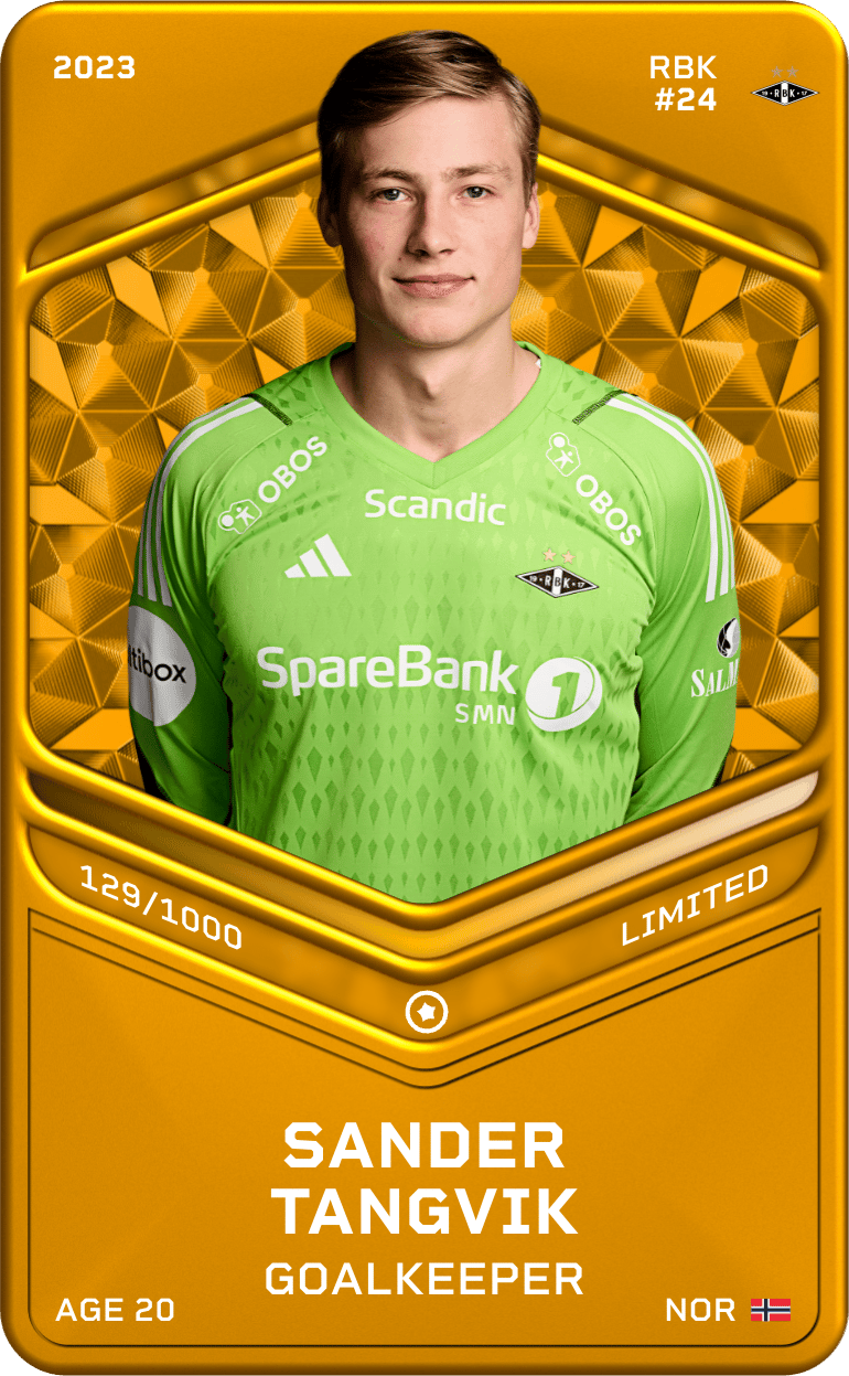 Sander Tangvik 2023-24 • Limited 129/1000
