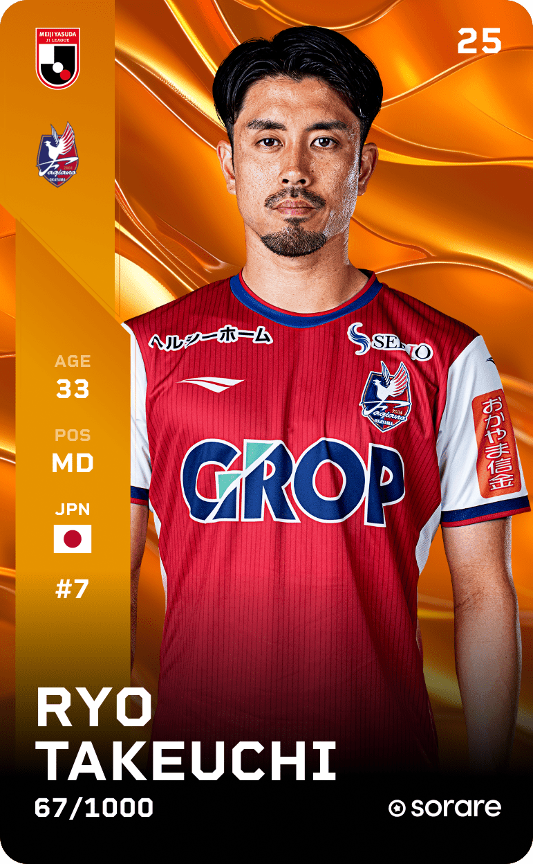 Ryo Takeuchi 2025-26 • Limited 67/1000
