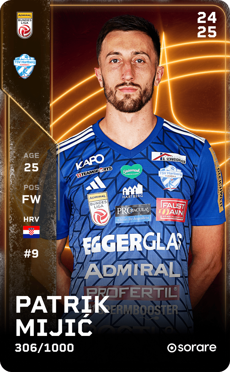 Patrik Mijić 2024-25 • Limited 306/1000