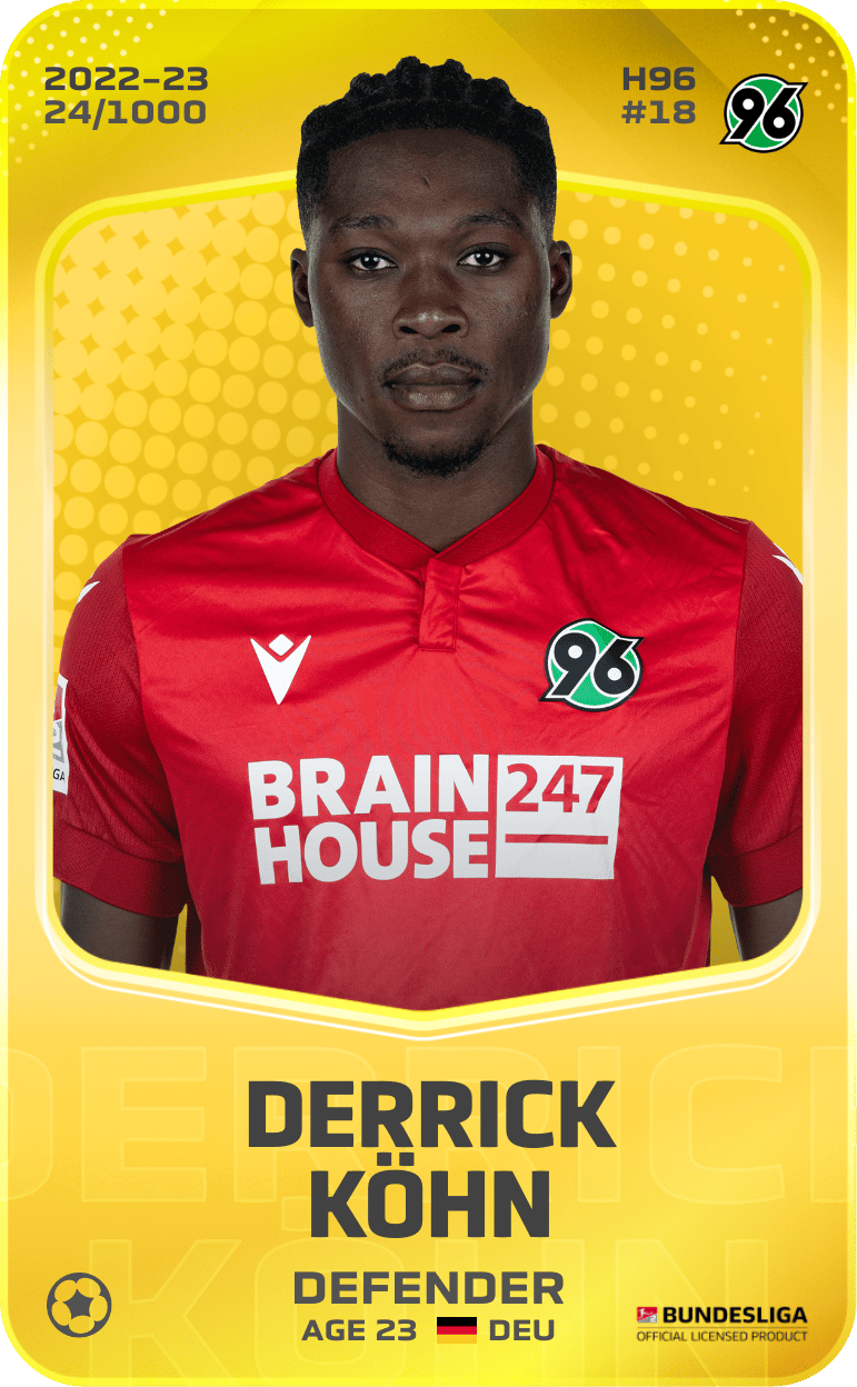 Derrick Köhn 2022-23 • Limited 24/1000
