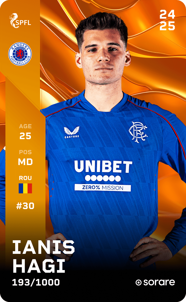 Ianis Hagi 2024-25 • Limited 193/1000