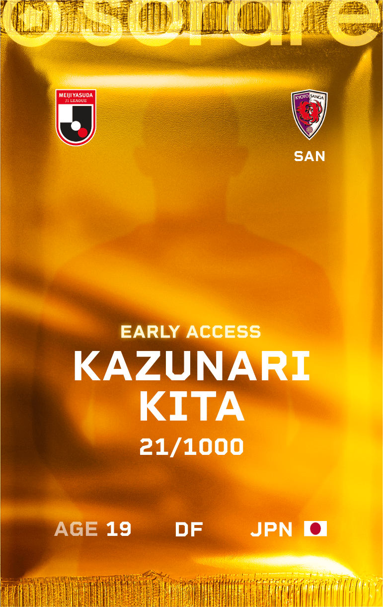 Kazunari Kita 2025-26 • Limited 21/1000