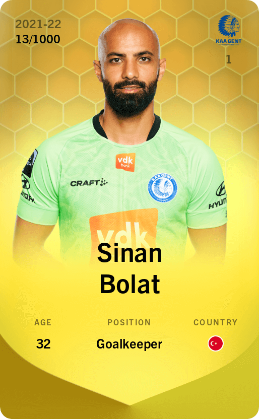 Sinan Bolat 2021-22 • Limited 13/1000