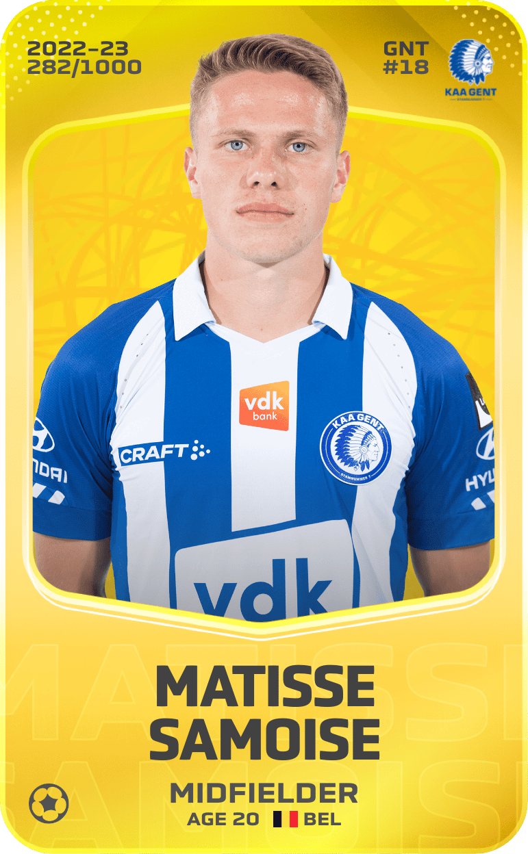 Matisse Samoise 2022-23 • Limited 282/1000