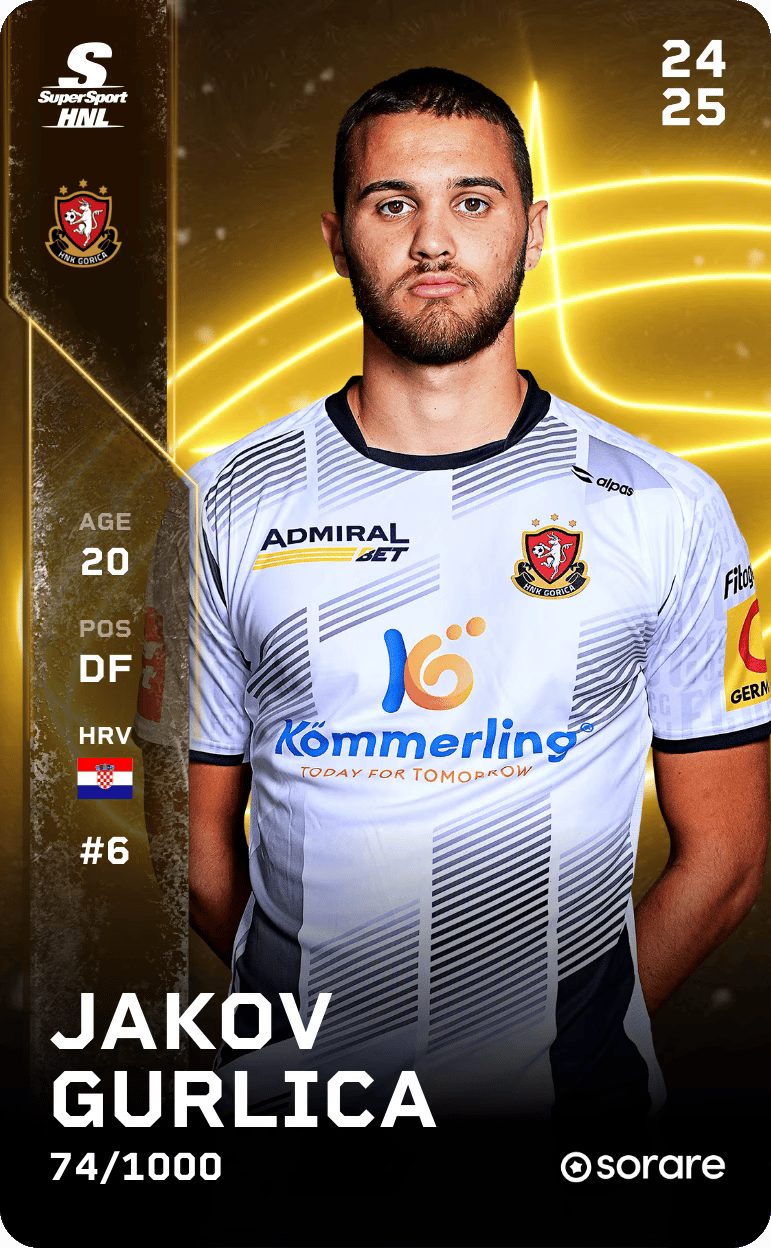 Jakov Gurlica 2024-25 • Limited 74/1000