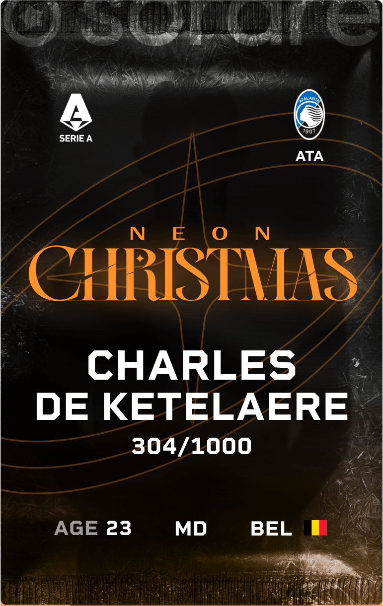Charles De Ketelaere 2024-25 • Limited 304/1000