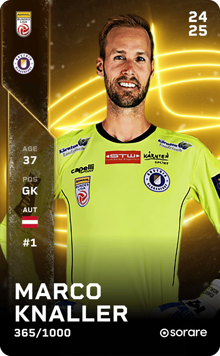 Marco Knaller 2024-25 • Limited 365/1000