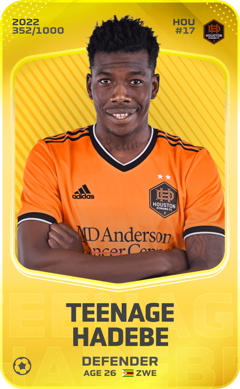 Teenage Hadebe 2022-23 • Limited 352/1000