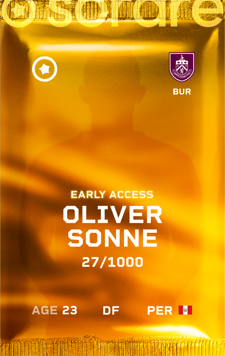 Oliver Sonne 2024-25 • Limited 27/1000