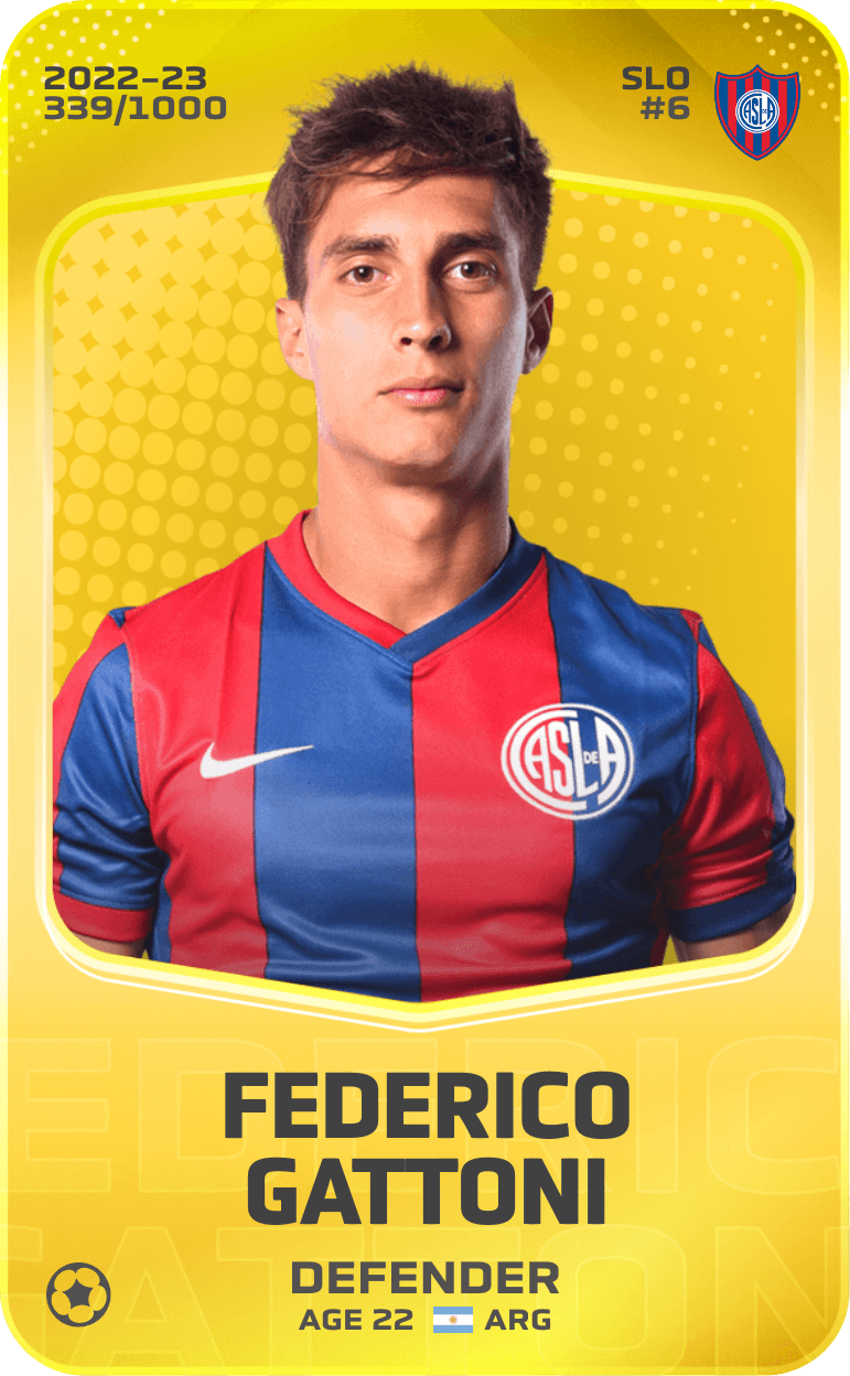 Federico Gattoni 2022-23 • Limited 339/1000