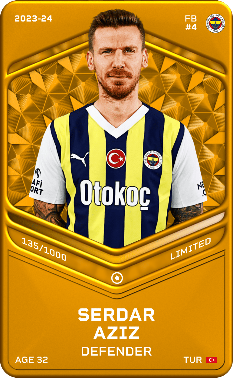 Serdar Aziz 2023-24 • Limited 135/1000