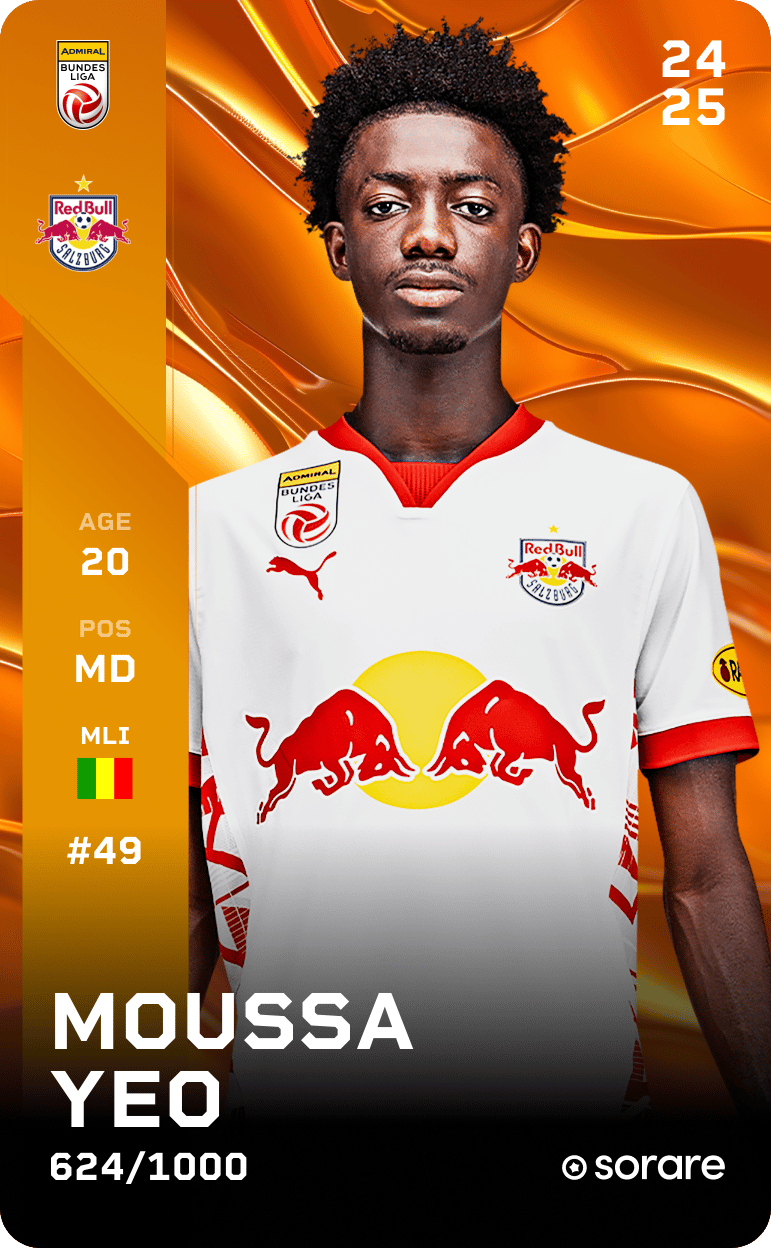 Moussa Yeo 2024-25 • Limited 624/1000