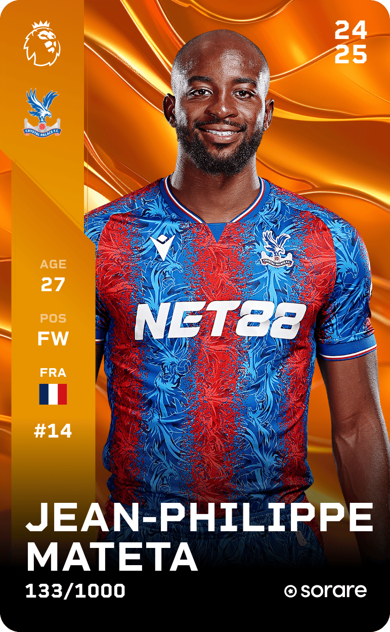 Jean-Philippe Mateta 2024-25 • Limited 133/1000